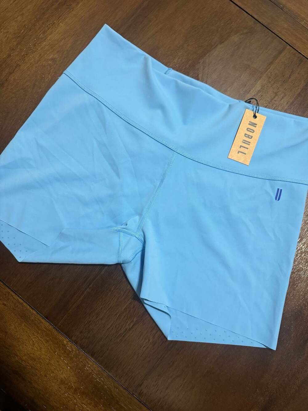 Nobull 4 Short Size XL Azure Blue Active Shorts